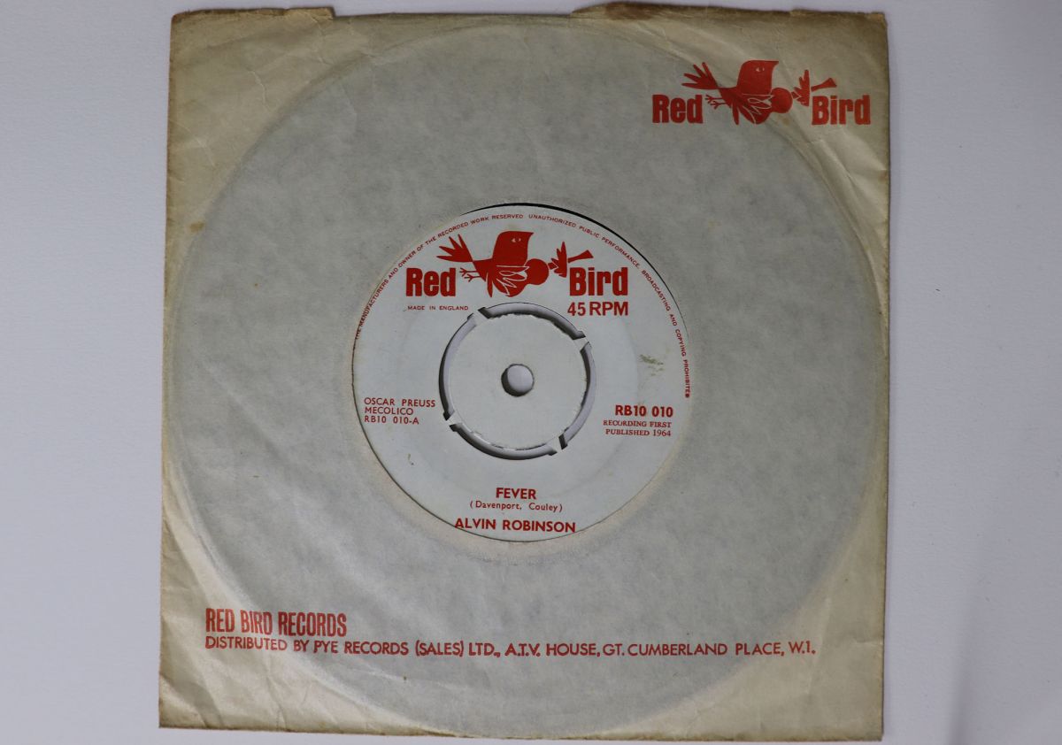 ����š۱�7�� Alvin Robinson Fever / Down Home Girl RB10010 RED BIRD /00080