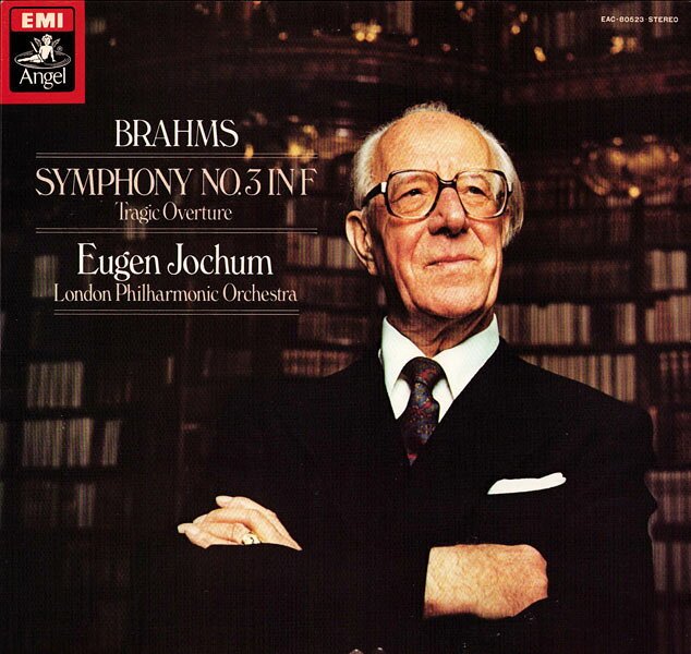 【中古】LP オイゲン・ヨッフム, ロンドン・ ブラームス: 交響曲第3番 ヘ長調 作品90, 悲劇的序曲 EAC80523 ANGEL /00260 recordcity-11151292 RECORD CITY 楽天市場店 パッケージ画像