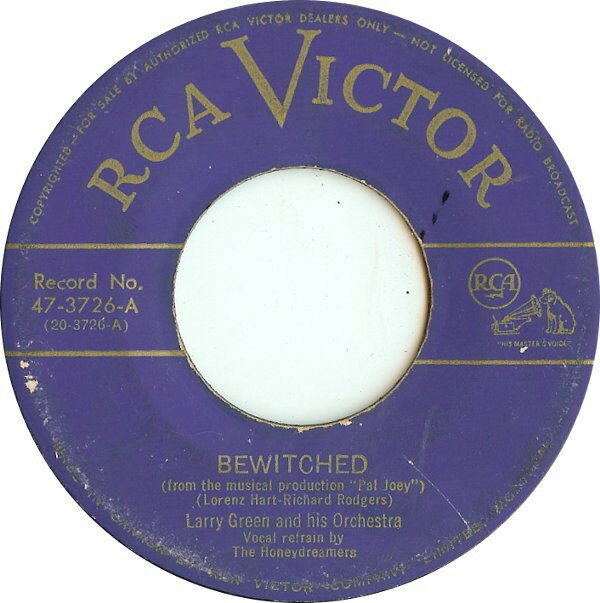 ・アーティスト Larry Green & His Orchestra ・タイトル Bewitched ・レーベル・型番 RCA VICTOR 473726 ・フォーマット 7インチレコード ・コンディション(盤) 可 (VG) ・コンディション(ジャケット) プレインカバー（元ジャケット／カバー無し） ・コンディション(帯) オビなし ・特記事項 【盤に目立った跡】【盤に小さいキズ】 サンプル画像です。実際の商品の画像ではありません 商品写真はバーコード/カタログ番号に対応したサンプル画像ですので、お送りする商品の画像ではありません。帯やライナーなどの付属品は、特記事項に記載されている場合のみ含まれます。プロモやカラーレコードなどの仕様についても、該当する場合のみ特記事項に記載しています。 【ご購入前に必ずご確認ください】 ・本店サイト(www.recordcity.jp)とは価格、送料が違います ・本店サイト、その他支店のオーダーとは同梱発送できません ・注文確定後に別の注文を頂いた場合、注文同士の同梱は致しかねます。 ・別倉庫から発送しているため、店頭受け渡しは対応しておりません ・一部商品は他の通販サイトでも販売しているため、ご注文のタイミングによっては商品のご用意ができない場合がございます。 ・土日祝日はお休みです 金曜・祝前日9時以降のご連絡またはご入金は、返答または発送が週明け・祝日明けに順次対応となります。 ・ご購入後のキャンセル不可 ご購入後のキャンセルはいかなる理由においてもお受けできません。ご了承の上、ご購入くださいませ。 ・日本郵便(ゆうパック/ゆうメール)によるお届けになります。 ・中古品であることをご理解ください 当ストアでは中古商品を主に販売しております。中古品であることをご理解の上ご購入ください。また、一部商品はRecordCityオンラインストアで試聴可能です。 ・返品について お客様のご都合による返品は一切承っておりません。 表記の内容と実際の商品に相違がある場合、また針飛び等で返品・返金をご希望される場合は、商品の到着後1週間以内にご連絡ください。商品の返送をこちらで確認後、キャンセル・返金を行います。 コンディションVG以下の商品は返品できません。プレイに影響のない表面のこすれ傷、プレス起因のノイズ盤は返品の対象外です。 【コンディション表記】 ・ほぼ新品(M-)(Like New) 完全な新品。未使用。当店ではほぼ使用しません ・非常に良い(EX)(Excellent) 中古盤として美品な状態。わずかな経年を感じるものの傷みを感じさせない、当店基準で最高の状態 ・良い(VG+)(Very Good Plus) 丁寧に扱われた中古品で、軽い使用感がみられる。 ・可(VG)(Acceptable) 使い込まれた中古品で、「良い」よりもさらに使用感がみられる。 ・悪い(VG-)(Bad) 状態が悪いアイテム。使用の保障はなく、再生不可、針飛び、目立つノイズがあるかもしれない。状態によるクレーム不可。返品不可。 ・非常に悪い(G)(Very Bad) 「悪い」よりさらに状態が悪いアイテム。使用の保障はなく、再生不可、針飛び、目立つノイズがあるかもしれない。状態によるクレーム不可。返品不可。 ・ジャンク(Fair)(Junk/Fair) 割れている、反っている、水ダメージがある、カビ、ジャケットが分離している、ひどい書き込み、ひどい擦れなど最低の状態。使用の保障はなく、再生不可、針飛び、目立つノイズがあるかもしれない。状態によるクレーム不可。返品不可。 ・ジャンク(Poor)(Junk/Poor) 割れている、反っている、水ダメージがある、カビ、ジャケットが分離している、ひどい書き込み、ひどい擦れなど最低の状態。使用の保障はなく、再生不可、針飛び、目立つノイズがあるかもしれない。状態によるクレーム不可。返品不可。