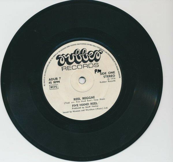 【中古】英7” Five Hand Reel Reel Reggae ADUB7 Rubber Records /00080