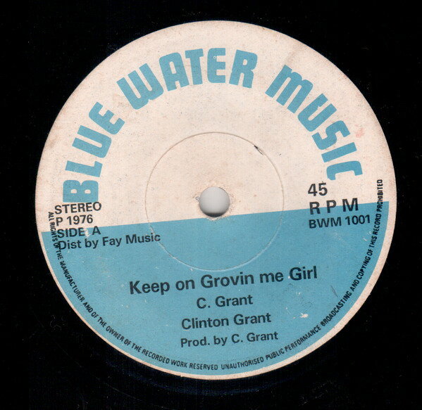 【中古】英CD Clinton Grant Keep On Grooving Me Girl BWM1001 CARLTON HOME /00110