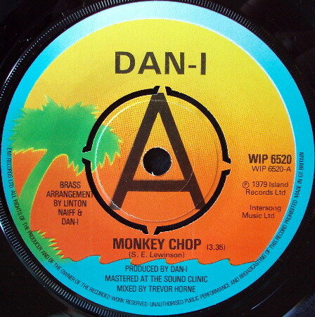 【中古】英7” Dan-I Monkey Chop WIP6520 Island Records /00080