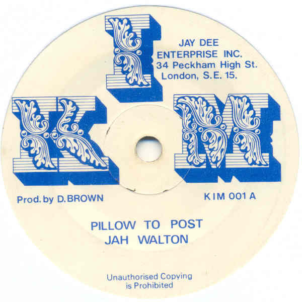 【中古】英7” Jah Walton Pillow To Post KIM001 KIM /00080