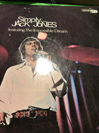 Other - 【中古】LP Jack Jones Simply.... Jack Jones CPS84 CORAL /00260