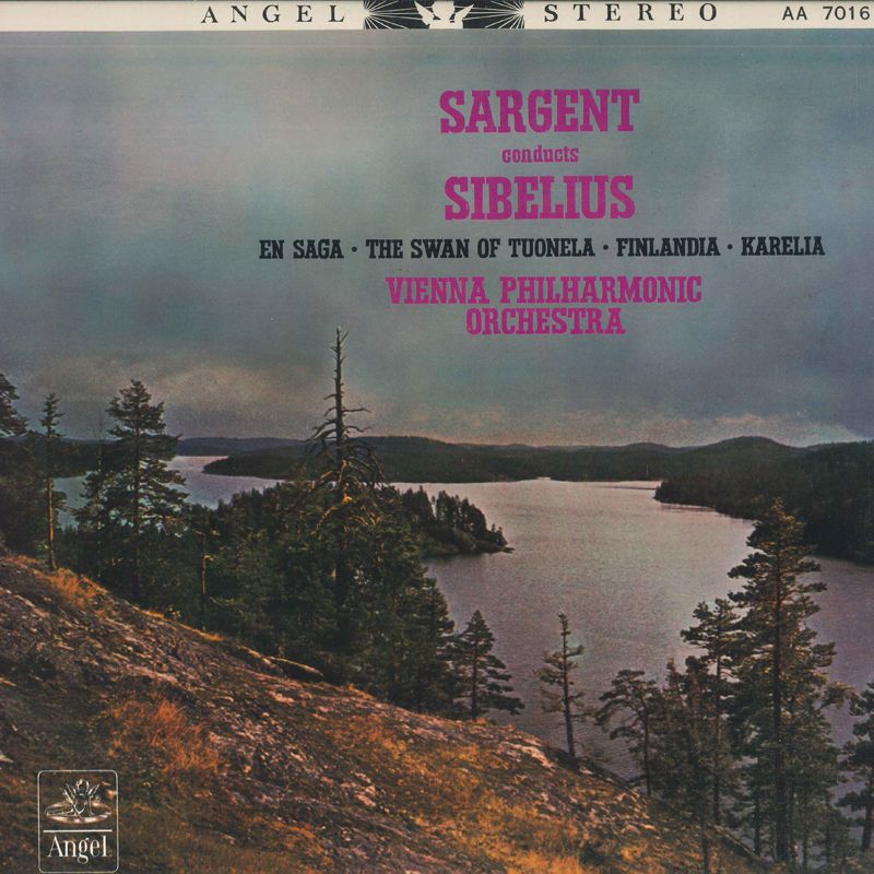 【中古】LP マルコム・サージェント, ウィー フィンランディア: シベリウス管弦楽名曲集 AA7016 ANGEL /00260