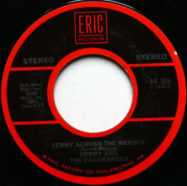 쥳ɥƥ ŷԾŹ㤨֡š۱7 Gerry & The Pacemakers Ferry Across The Mersey / I Like It AR206 Eric Records /00080פβǤʤ1,185ߤˤʤޤ