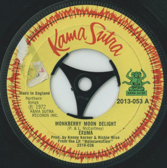 【中古】英7” Exuma Monkberry Moon Delight 2013053 Kama Sutra /00080