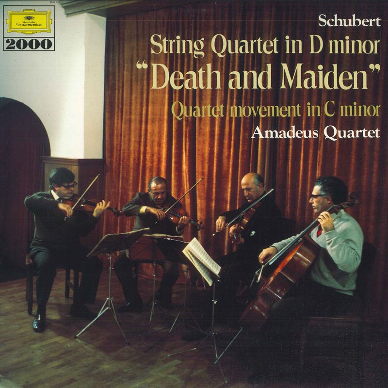 【中古】LP アマデウス弦楽四重奏団 シューベルト 弦楽四重奏曲 ニ短調 死と乙女 20MG0334 DEUTSCHE GRAMMOPHON /00260
