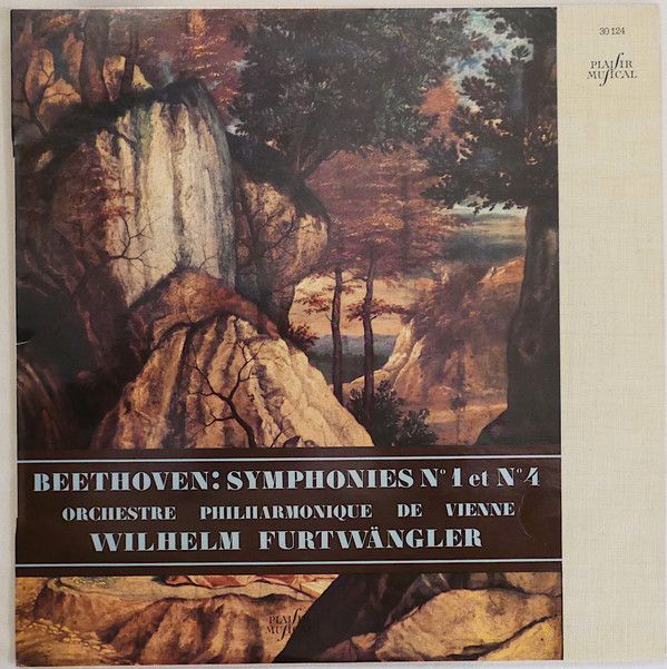【中古】仏LP Wilhelm Furtwangler, Wiener Ph Beethoven Symphonies Nos. 1 & 4 FALP30124 La Voix De Son Maitr /00260