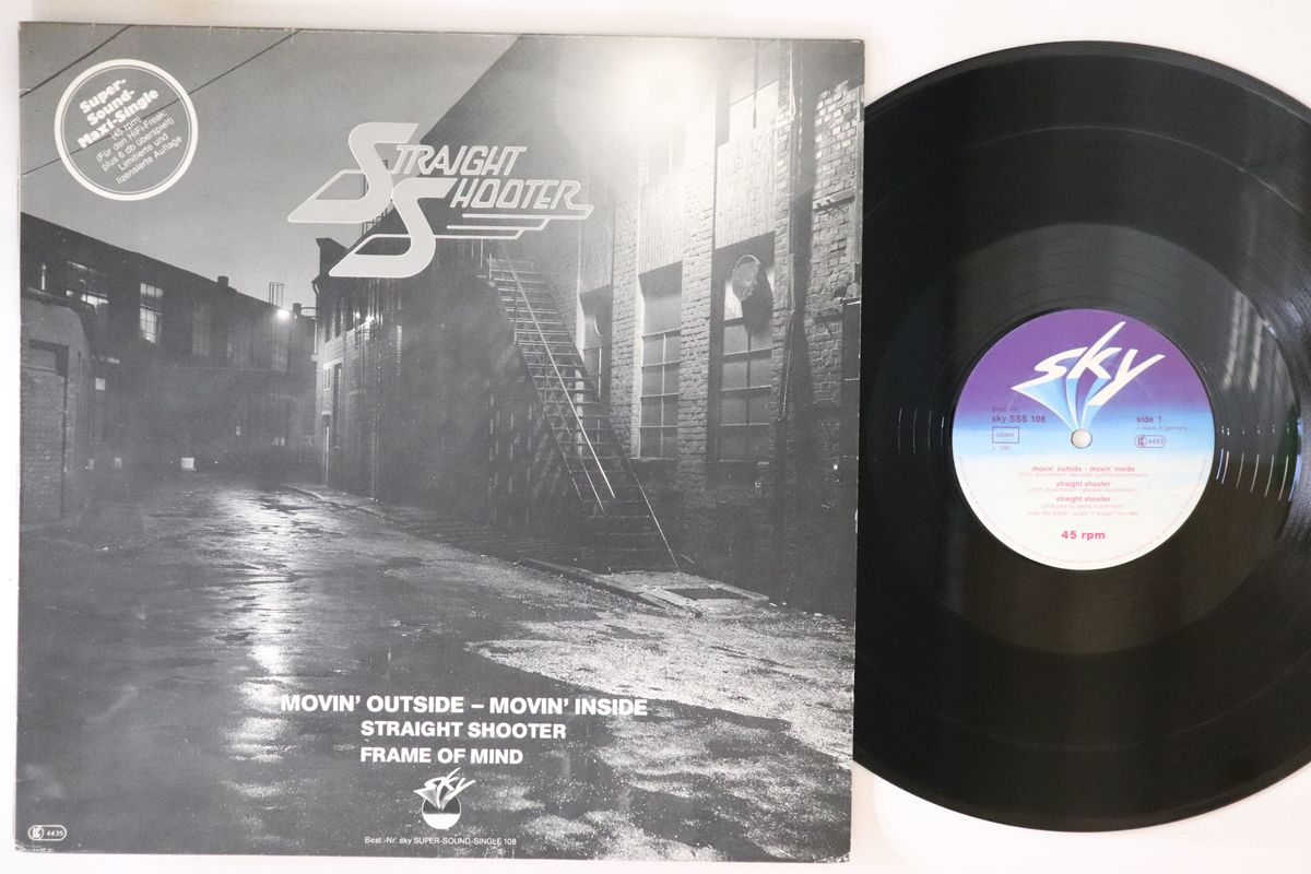 ・アーティスト Straight Shooter ・タイトル Movin' Outside - Movin' Inside / Straight Shooter / Frame Of Mind ・レーベル・型番 SKY SKYSSS108 ・フォーマット 12インチレコード ・コンディション(盤) 良い (VG+) ・コンディション(ジャケット) 良い (VG+) ・コンディション(帯) オビなし ・特記事項 【カバー折れ/しわ】 実際に発送される商品の画像です 【ご購入前に必ずご確認ください】 ・本店サイト(www.recordcity.jp)とは価格、送料が違います ・本店サイト、その他支店のオーダーとは同梱発送できません ・注文確定後に別の注文を頂いた場合、注文同士の同梱は致しかねます。 ・別倉庫から発送しているため、店頭受け渡しは対応しておりません ・一部商品は他の通販サイトでも販売しているため、ご注文のタイミングによっては商品のご用意ができない場合がございます。 ・土日祝日はお休みです 金曜・祝前日9時以降のご連絡またはご入金は、返答または発送が週明け・祝日明けに順次対応となります。 ・ご購入後のキャンセル不可 ご購入後のキャンセルはいかなる理由においてもお受けできません。ご了承の上、ご購入くださいませ。 ・日本郵便(ゆうパック/ゆうメール)によるお届けになります。 ・中古品であることをご理解ください 当ストアでは中古商品を主に販売しております。中古品であることをご理解の上ご購入ください。また、一部商品はRecordCityオンラインストアで試聴可能です。 ・返品について お客様のご都合による返品は一切承っておりません。 表記の内容と実際の商品に相違がある場合、また針飛び等で返品・返金をご希望される場合は、商品の到着後1週間以内にご連絡ください。商品の返送をこちらで確認後、キャンセル・返金を行います。 コンディションVG以下の商品は返品できません。プレイに影響のない表面のこすれ傷、プレス起因のノイズ盤は返品の対象外です。 【コンディション表記】 ・ほぼ新品(M-)(Like New) 完全な新品。未使用。当店ではほぼ使用しません ・非常に良い(EX)(Excellent) 中古盤として美品な状態。わずかな経年を感じるものの傷みを感じさせない、当店基準で最高の状態 ・良い(VG+)(Very Good Plus) 丁寧に扱われた中古品で、軽い使用感がみられる。 ・可(VG)(Acceptable) 使い込まれた中古品で、「良い」よりもさらに使用感がみられる。 ・悪い(VG-)(Bad) 状態が悪いアイテム。使用の保障はなく、再生不可、針飛び、目立つノイズがあるかもしれない。状態によるクレーム不可。返品不可。 ・非常に悪い(G)(Very Bad) 「悪い」よりさらに状態が悪いアイテム。使用の保障はなく、再生不可、針飛び、目立つノイズがあるかもしれない。状態によるクレーム不可。返品不可。 ・ジャンク(Fair)(Junk/Fair) 割れている、反っている、水ダメージがある、カビ、ジャケットが分離している、ひどい書き込み、ひどい擦れなど最低の状態。使用の保障はなく、再生不可、針飛び、目立つノイズがあるかもしれない。状態によるクレーム不可。返品不可。 ・ジャンク(Poor)(Junk/Poor) 割れている、反っている、水ダメージがある、カビ、ジャケットが分離している、ひどい書き込み、ひどい擦れなど最低の状態。使用の保障はなく、再生不可、針飛び、目立つノイズがあるかもしれない。状態によるクレーム不可。返品不可。