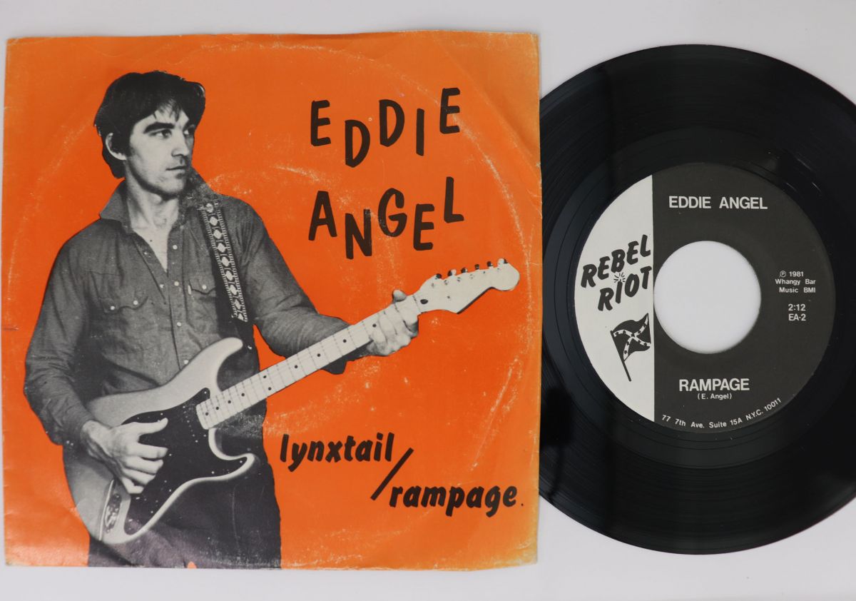 【中古】米7” Eddie Angel Lynxtail / Rampage EA1 REBEL RIOT /00080