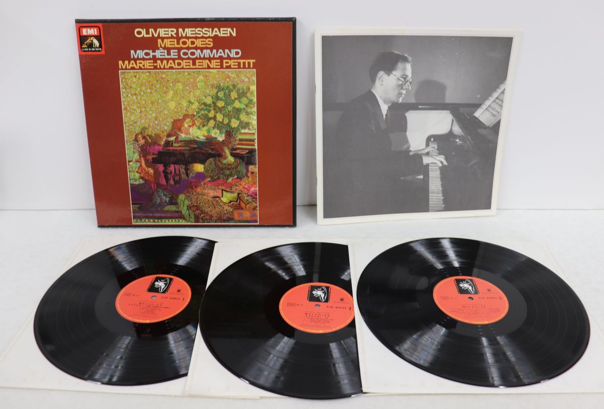 【中古】仏4LP Olivier Messiaen, Michele Comm Melodies 2C167162268 LA VOIX DE SON MAIT...