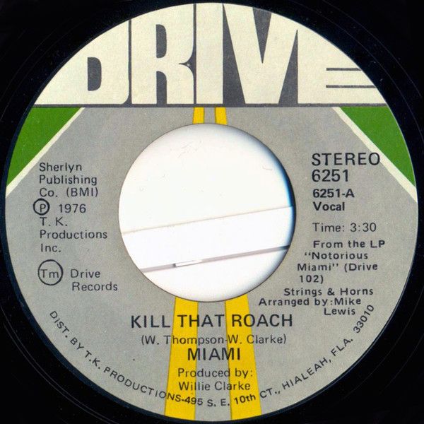 【中古】加7” Miami Kill That Roach 6251 Drive /00080