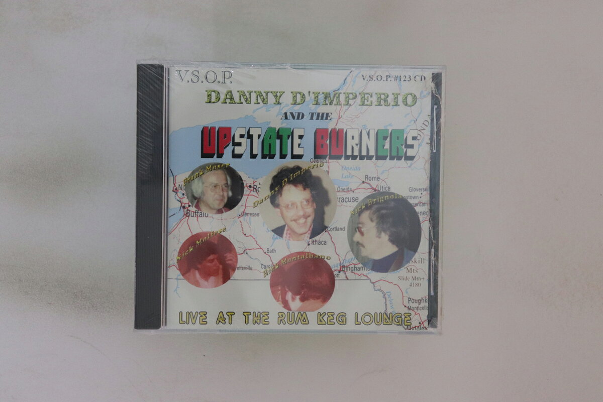 【中古】米CD Danny Dimperio, Upstate Burner Live At The Rum Keg Lounge VSOP123CD V.S.O.P. 未開封 /00110
