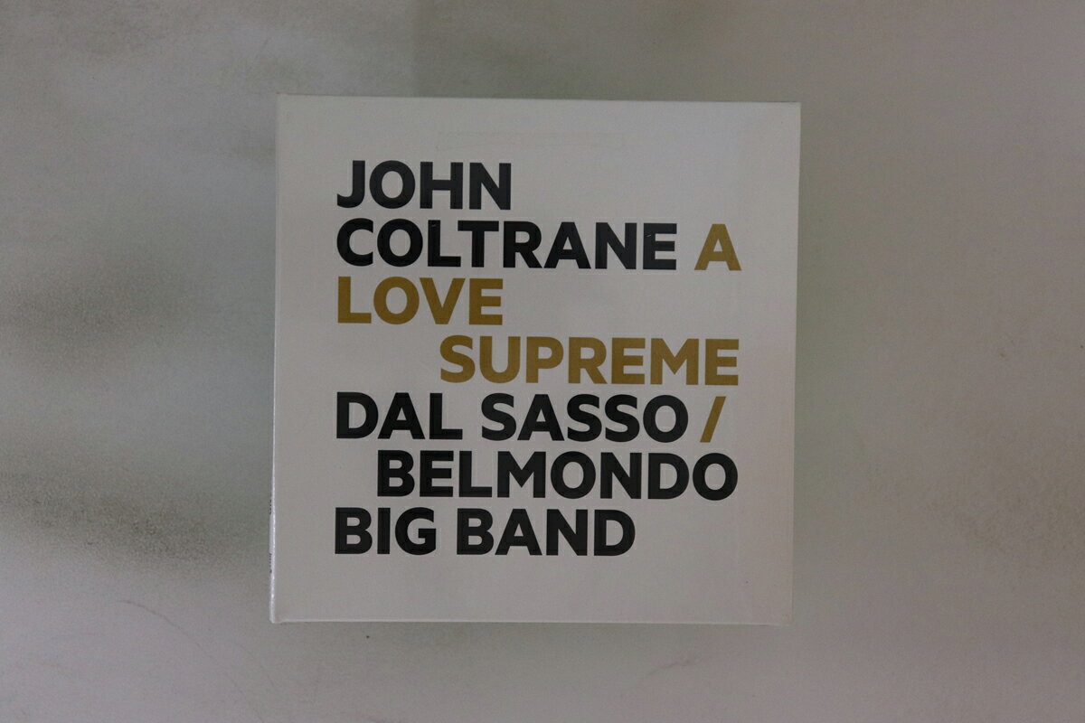 【中古】仏CD Dal Sasso, Belmondo Big Band John Coltrane: A Love Supreme JPCD814001 JAZZ&amp;PEOPLE 紙ジャケ 未開封 /00110