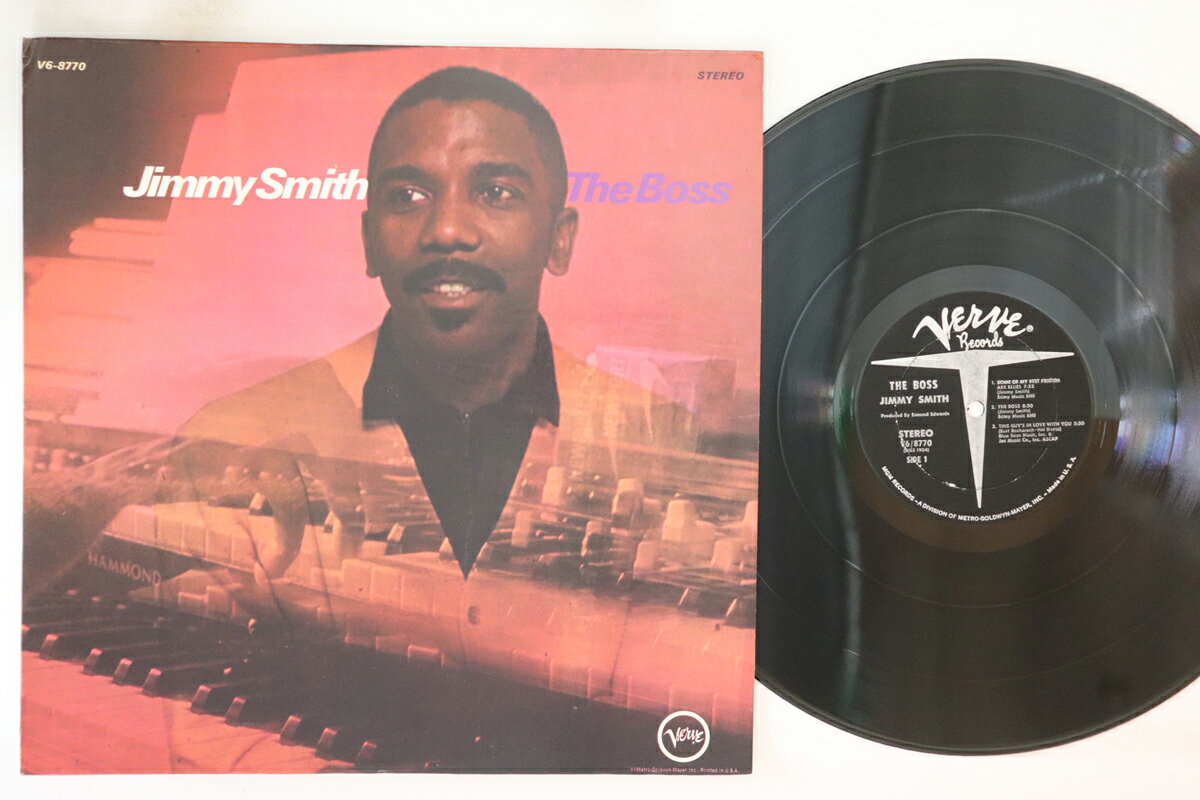 【中古】米LP Jimmy Smith Boss V68770 VERVE /00260