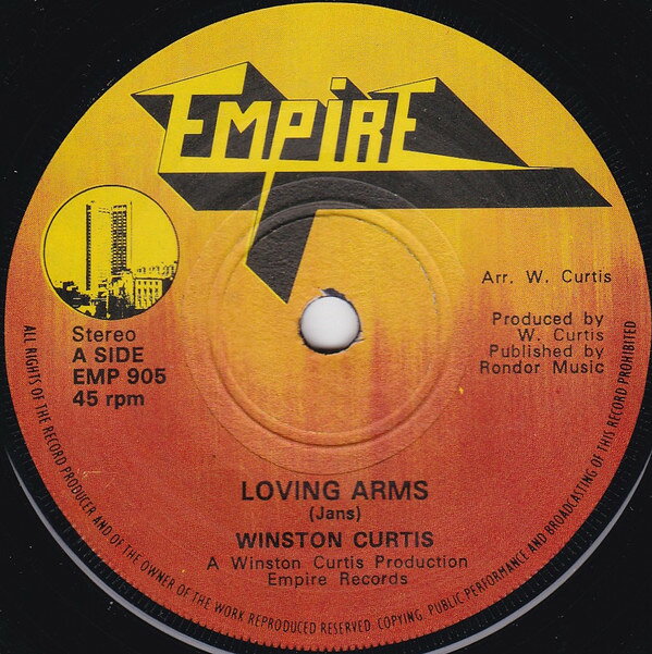 【中古】英7” Winston Curtis Loving Arms EMP905 Empire Records /00080