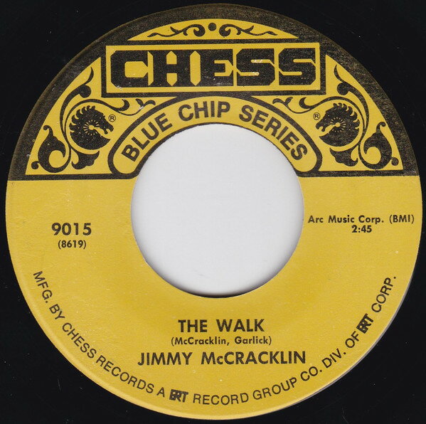 【中古】米7” Jimmy Mccracklin Walk / Im To Blame 9015 CHESS /00080