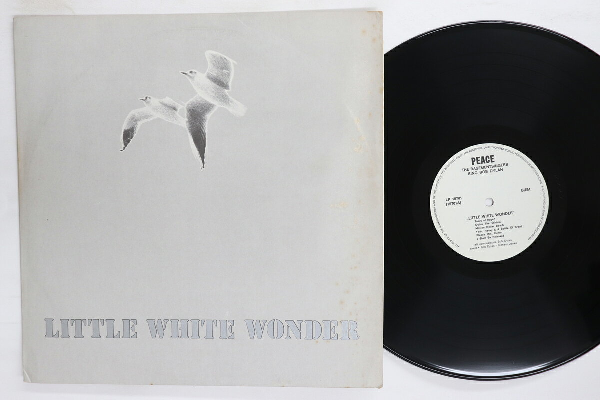 LP Basement Singers, Bob Dylan Little White Wonder LP15701 PEACE /00260