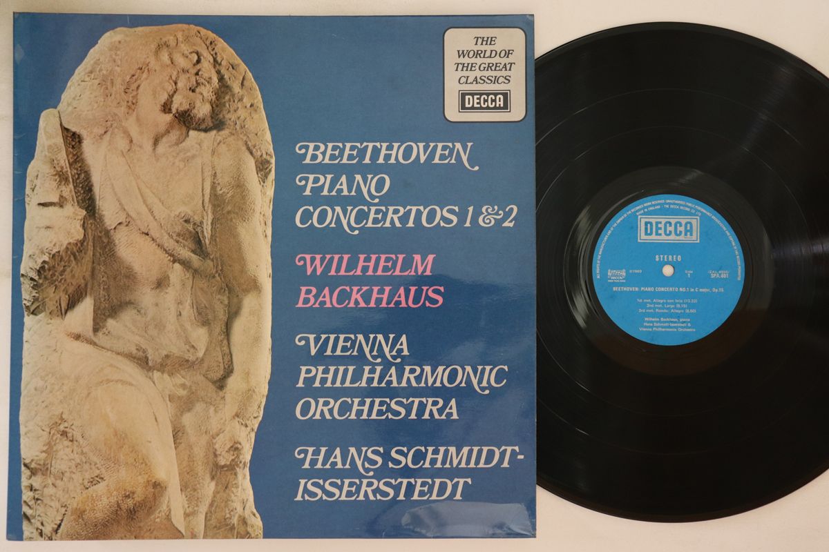 ・アーティスト Backhaus, Vienna Philharmonic Orchestra, Hans Schmidt-isserstedt ・タイトル Beethoven Piano Concerto No.1, Piano Concerto No.2 ・レーベル・型番 DECCA SPA401 ・フォーマット LPレコード ・コンディション(盤) 良い (VG+) ・コンディション(ジャケット) 良い (VG+) ・コンディション(帯) オビなし ・特記事項 実際に発送される商品の画像です 【ご購入前に必ずご確認ください】 ・本店サイト(www.recordcity.jp)とは価格、送料が違います ・本店サイト、その他支店のオーダーとは同梱発送できません ・注文確定後に別の注文を頂いた場合、注文同士の同梱は致しかねます。 ・別倉庫から発送しているため、店頭受け渡しは対応しておりません ・一部商品は他の通販サイトでも販売しているため、ご注文のタイミングによっては商品のご用意ができない場合がございます。 ・土日祝日はお休みです 金曜・祝前日9時以降のご連絡またはご入金は、返答または発送が週明け・祝日明けに順次対応となります。 ・ご購入後のキャンセル不可 ご購入後のキャンセルはいかなる理由においてもお受けできません。ご了承の上、ご購入くださいませ。 ・日本郵便(ゆうパック/ゆうメール)によるお届けになります。 ・中古品であることをご理解ください 当ストアでは中古商品を主に販売しております。中古品であることをご理解の上ご購入ください。また、一部商品はRecordCityオンラインストアで試聴可能です。 ・返品について お客様のご都合による返品は一切承っておりません。 表記の内容と実際の商品に相違がある場合、また針飛び等で返品・返金をご希望される場合は、商品の到着後1週間以内にご連絡ください。商品の返送をこちらで確認後、キャンセル・返金を行います。 コンディションVG以下の商品は返品できません。プレイに影響のない表面のこすれ傷、プレス起因のノイズ盤は返品の対象外です。 【コンディション表記】 ・ほぼ新品(M-)(Like New) 完全な新品。未使用。当店ではほぼ使用しません ・非常に良い(EX)(Excellent) 中古盤として美品な状態。わずかな経年を感じるものの傷みを感じさせない、当店基準で最高の状態 ・良い(VG+)(Very Good Plus) 丁寧に扱われた中古品で、軽い使用感がみられる。 ・可(VG)(Acceptable) 使い込まれた中古品で、「良い」よりもさらに使用感がみられる。 ・悪い(VG-)(Bad) 状態が悪いアイテム。使用の保障はなく、再生不可、針飛び、目立つノイズがあるかもしれない。状態によるクレーム不可。返品不可。 ・非常に悪い(G)(Very Bad) 「悪い」よりさらに状態が悪いアイテム。使用の保障はなく、再生不可、針飛び、目立つノイズがあるかもしれない。状態によるクレーム不可。返品不可。 ・ジャンク(Fair)(Junk/Fair) 割れている、反っている、水ダメージがある、カビ、ジャケットが分離している、ひどい書き込み、ひどい擦れなど最低の状態。使用の保障はなく、再生不可、針飛び、目立つノイズがあるかもしれない。状態によるクレーム不可。返品不可。 ・ジャンク(Poor)(Junk/Poor) 割れている、反っている、水ダメージがある、カビ、ジャケットが分離している、ひどい書き込み、ひどい擦れなど最低の状態。使用の保障はなく、再生不可、針飛び、目立つノイズがあるかもしれない。状態によるクレーム不可。返品不可。