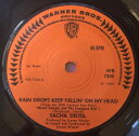 【中古】英7” Sacha Distel Rain Drops Keep Fallin On My Head WB7345 Warner Bros. Recor...