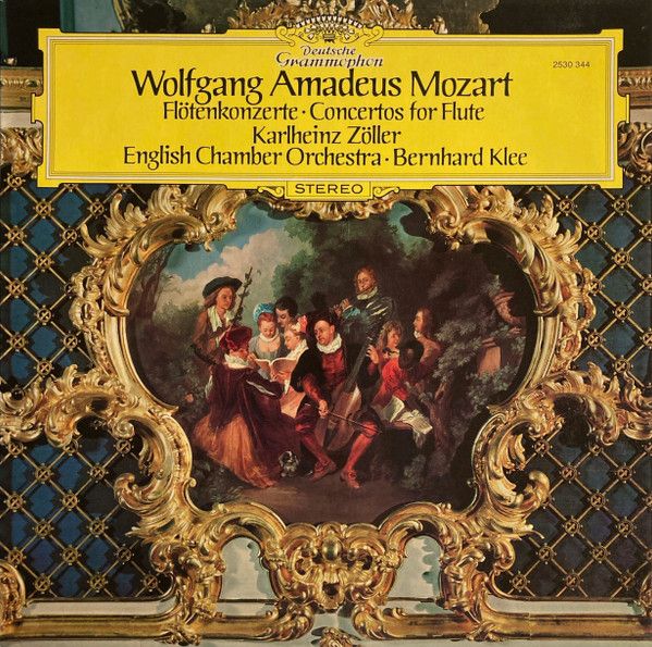 【中古】独LP Wolfgang Amadeus Mozart / Karl Flotenkonzerte / Concertos For Flute 2530344 Deutsche Grammophon /00260