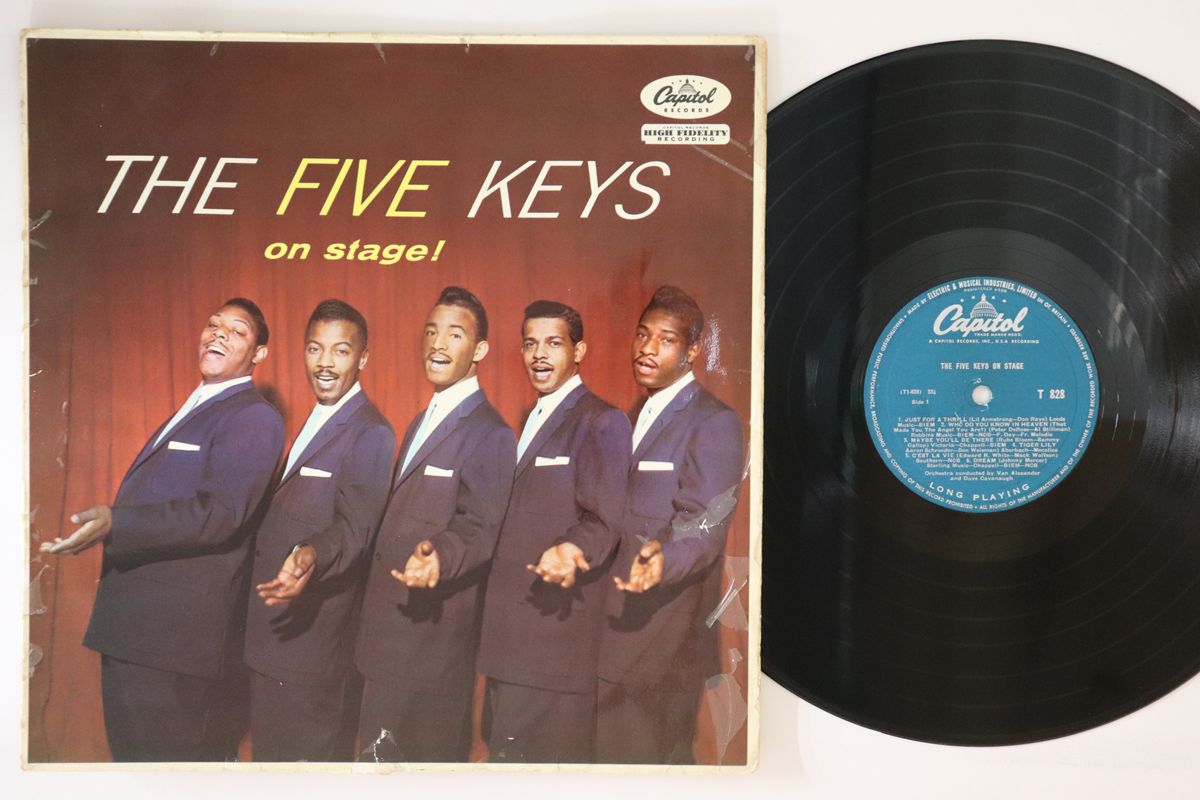 【中古】英LP Five Keys On Stage! T828 CAPITOL /00260
