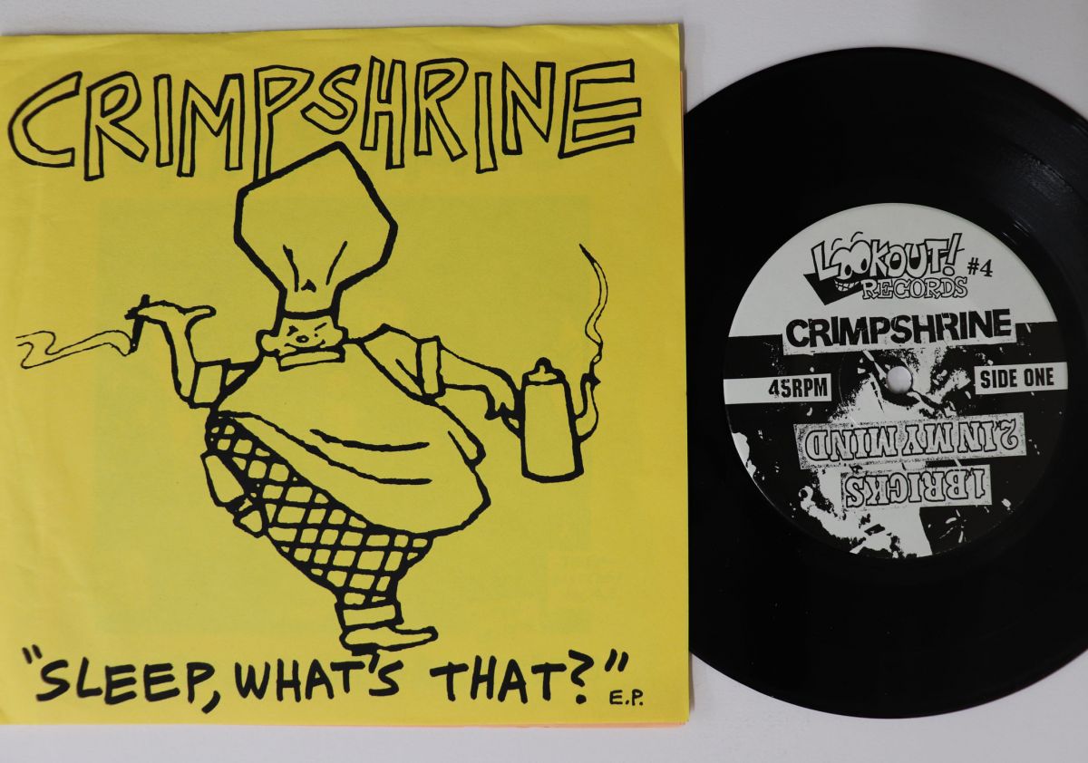 【中古】米7” Crimpshrine Sleep, Whats That? E.p. LOOKOUT4 LOOKOUT! /00080