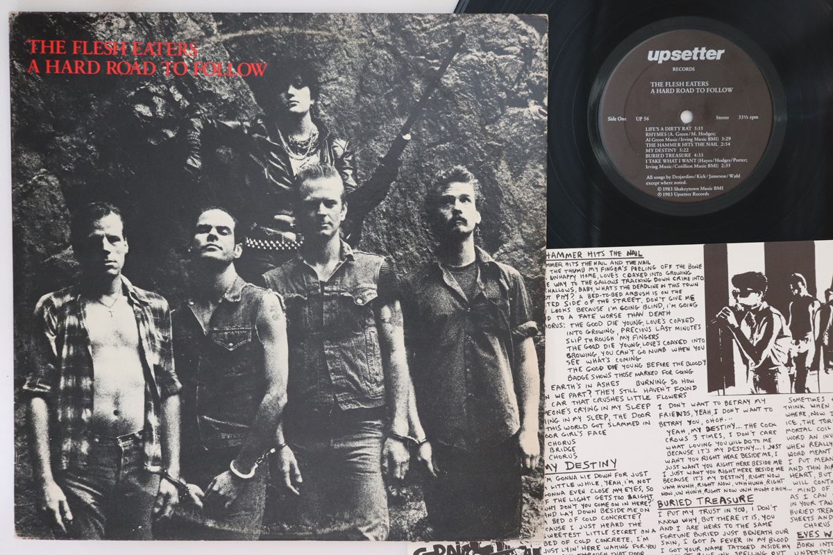 【中古】米LP Flesh Eaters A Hard Road To Follow UP56 UPSETTER /00260