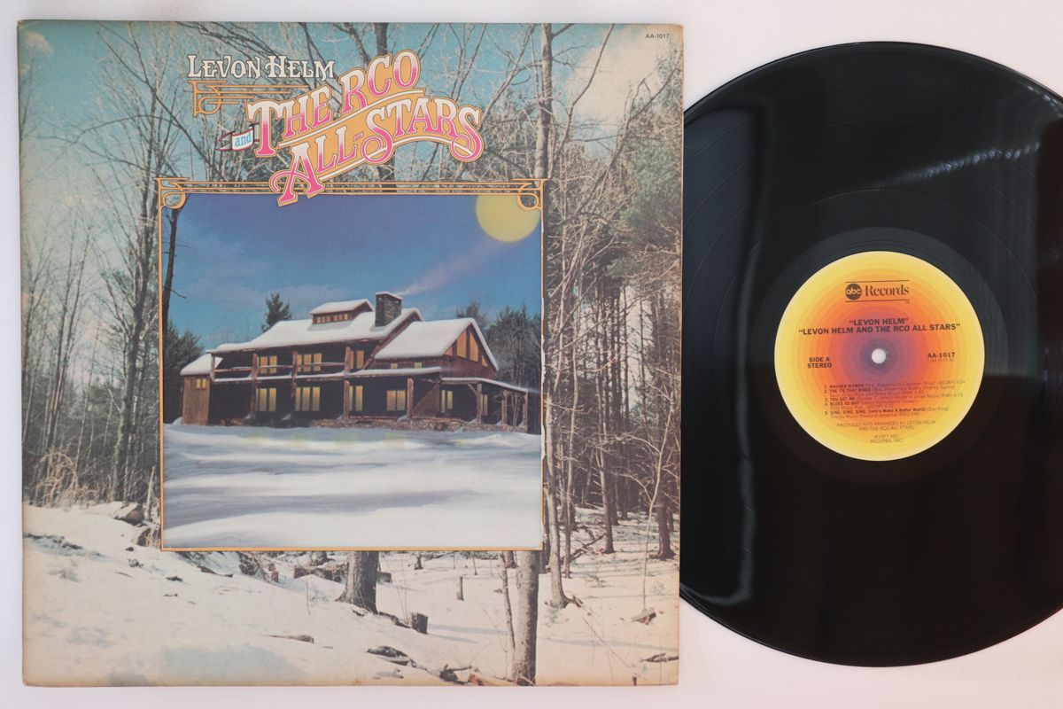 【中古】米LP Levon Helm, RCO All-Stars (The Levon Helm And The RCO All-Stars (- Die Cut Sleeve) AA1017 ABC /00260
