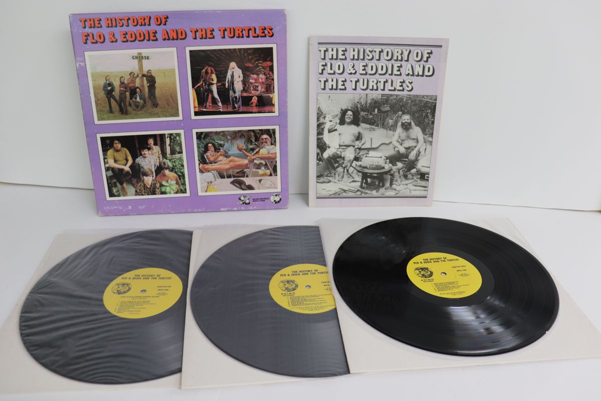 【中古】米3LP Flo & Eddie, Turtles History Of Flo & Eddie And The Turtles RNTA1998 RH...