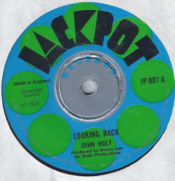 【中古】英7” John Holt Looking Back / Ill Be There JP807 Jackpot /00080