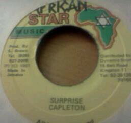 7” Capleton Surprise NONE African Star Music /00080