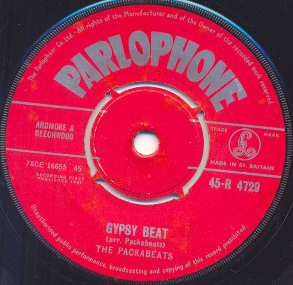 【中古】英7” Packabeats Gypsy Beat 45R4729 Parlophone /00080