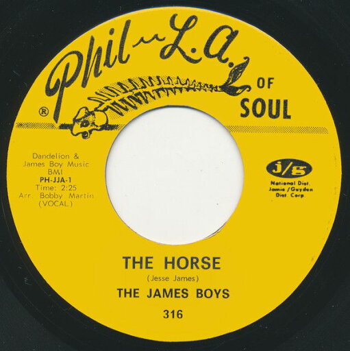 【中古】米7” James Boys The Horse / The Mule PHJJA2 Phil L.A. Of Soul /00080 【中古】米7” James Boys The Horse / The Mule PHJJA2 Phil L.A. Of Soul /00080