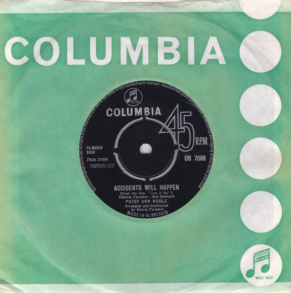 【中古】英7” Patsy Ann Noble Accidents Will Happen DB7088 Columbia /00080