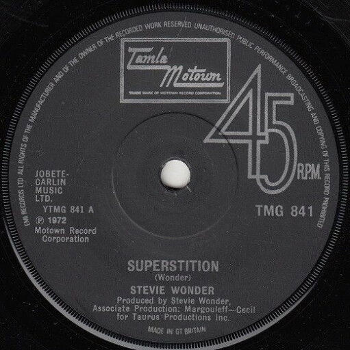 【中古】英7” Stevie Wonder Superstition TMG841 Tamla Motown /00080 【中古】英7” Stevie Wonder Superstition TMG841 Tamla Motown /00080