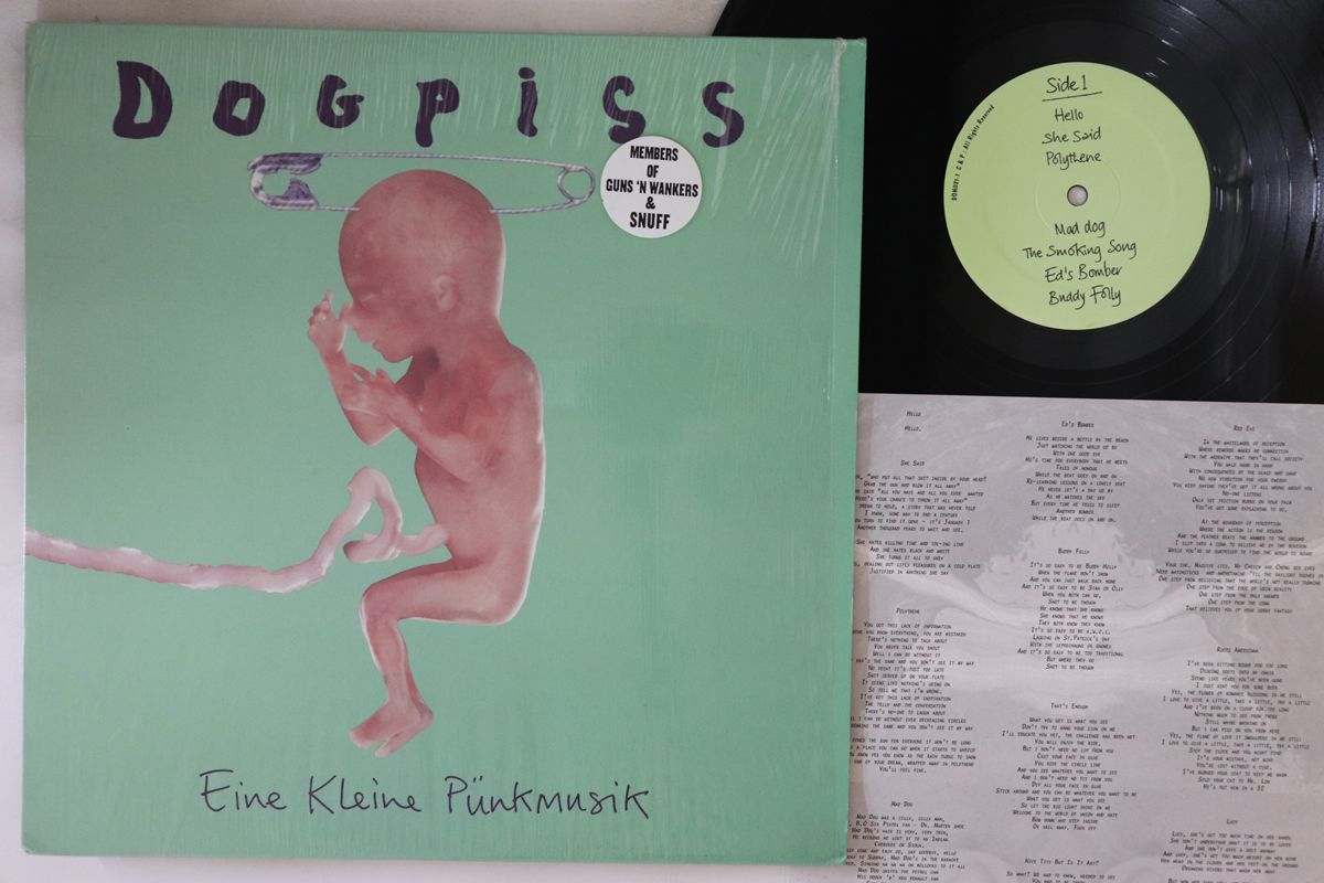 【中古】米LP Dogpiss Eine Kleine Punkmusik DON0211 HONEST DONS /00260