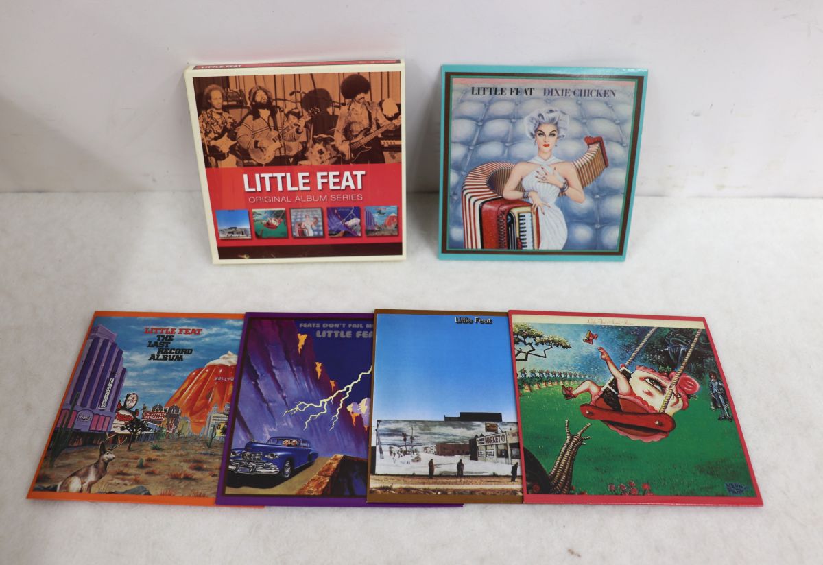 【中古】欧5discs CD Little Feat Little Feat 5CD ORIGINAL ALBUM SERIES BOX SET 8122798359 Warner Bros. Records 紙ジャケ /00150