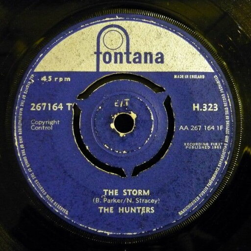 【中古】英7” Hunters The Storm H323 Fontana /00080 【中古】英7” Hunters The Storm H323 Fontana /00080