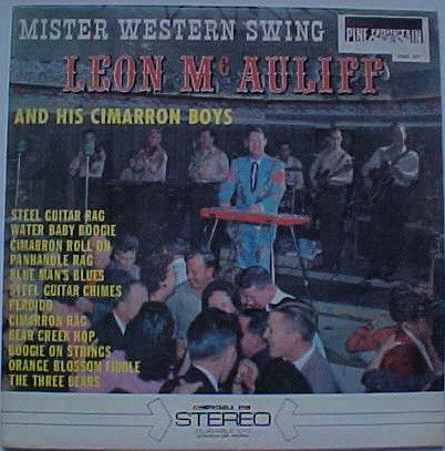 【中古】米LP Leon McAuliffe & His Cimar