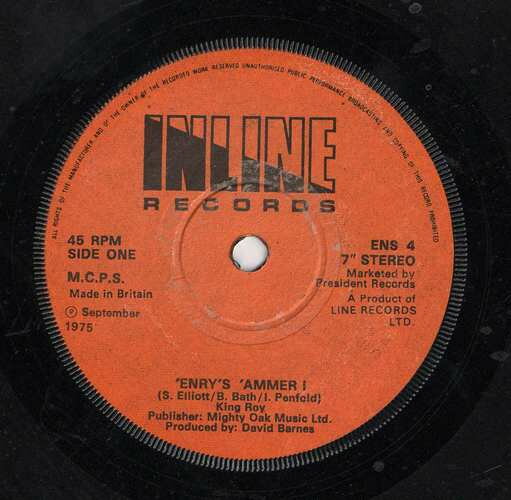 š۱7 King Roy Enrys Ammer I ENS4 Inline Records /00080