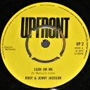 【中古】英7” Root Jackson & Jenny Jackson Lean On Me UP2 Upfront /00080
