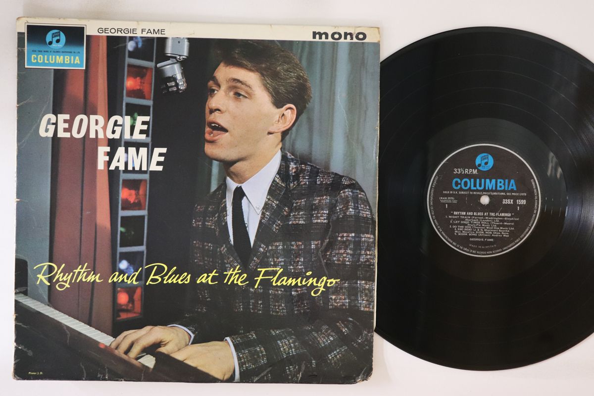 【中古】英LP Georgie Fame Rhythm And Blues At The Flamingo 33SX1599 COLUMBIA /00260