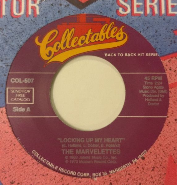 【中古】米7” Marvelettes Locking Up My Heart / Forever COL507 Collectables /00080