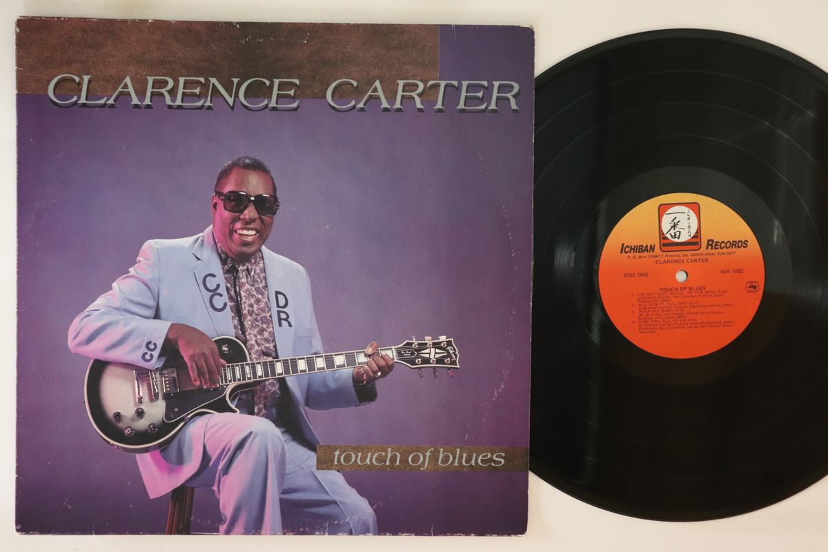 【中古】米LP Clarence Carter Touch Of Blues ICH1032 ICHIBAN /00260
