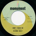 【中古】米7” Jeannie Seely Dont Touch Me 45933 Monument /00080(2)