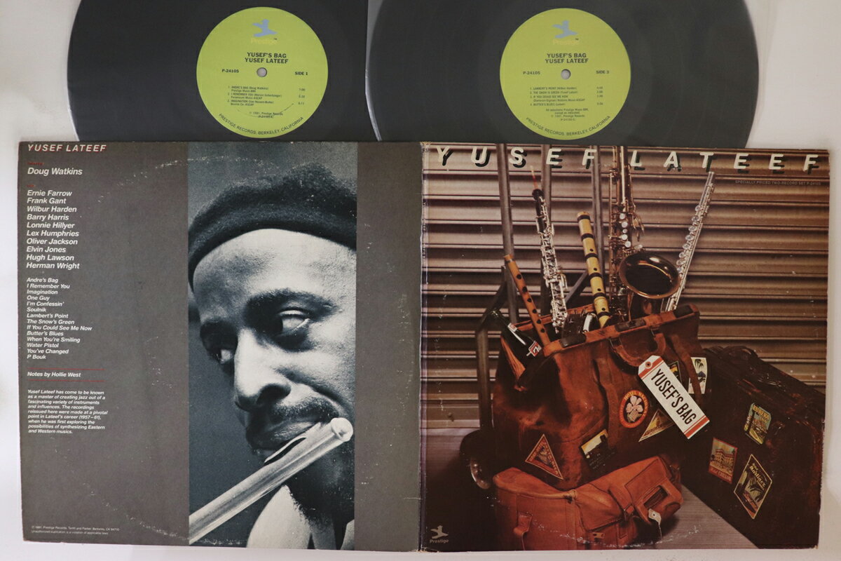 【中古】米2LP Yusef Lateef Yusefs Bag P24105 PRESTAIGE /00400