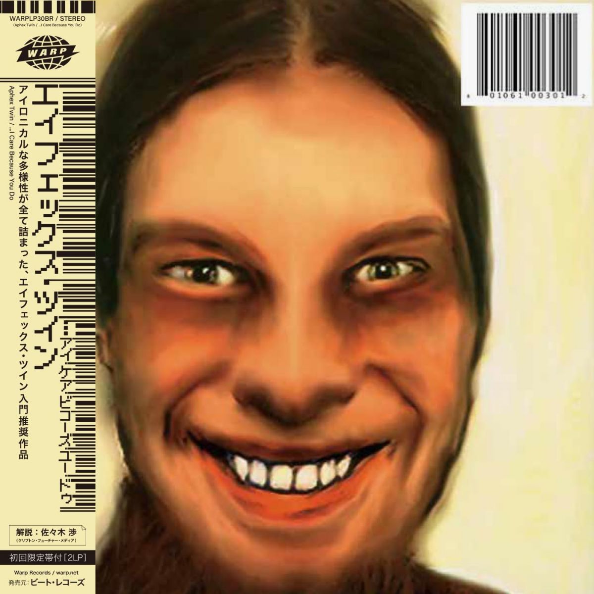 【新品】輸入2discs LP Aphex Twin ...I Care Because You Do (日本語帯付き) WARPLP30BR Warp 未開封 ..