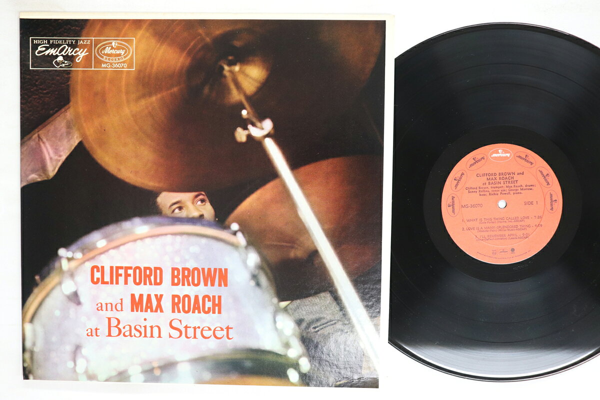 LP Clifford Brown, Max Roach At Basin Street MG36070 MERCURY /00260
